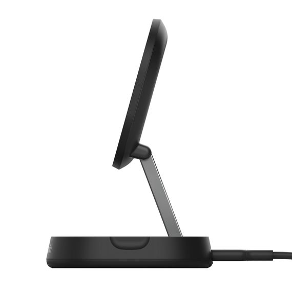 Зарядний пристрій Belkin бездротовий 15Вт Magnetic Stand Qi2, чорний (WIA008BTBK) | Зображення 6