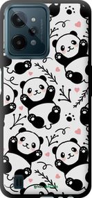 Чохол на Realme C31 Панди "4318b-2593-2448"