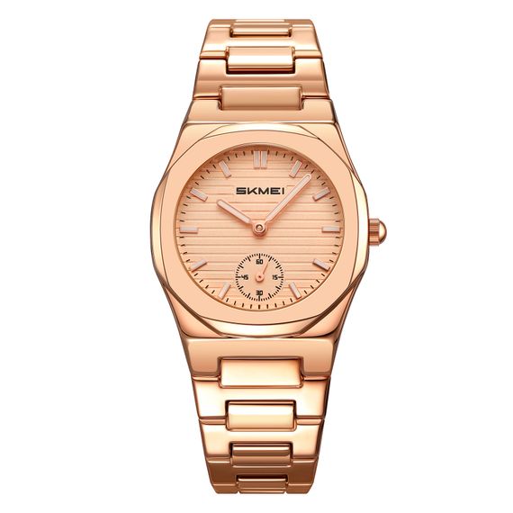 Жіночий наручний годинник Skmei 2681RGRG Rose Gold-Rose Gold у кольорі рожеве золото