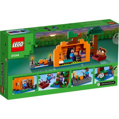 Конструктор LEGO Minecraft Гарбузова ферма 257 деталей (21248) | Зображення 2