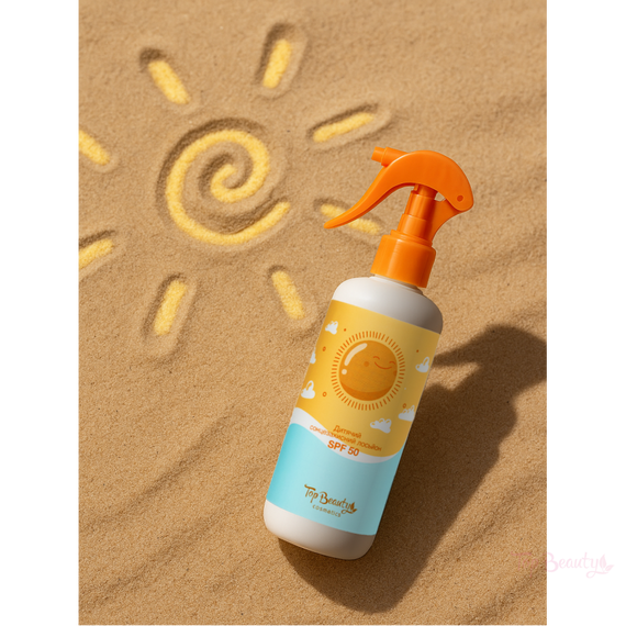 Лосьйон дитячий сонцезахисний Top Beauty SPF 50 вік 3+ (200 ml) | Зображення 1