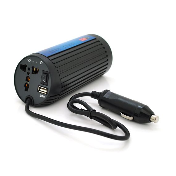 Инвертор напряжения POWERMASTER, 12V/220V, 150W с модифицированной синусоидой