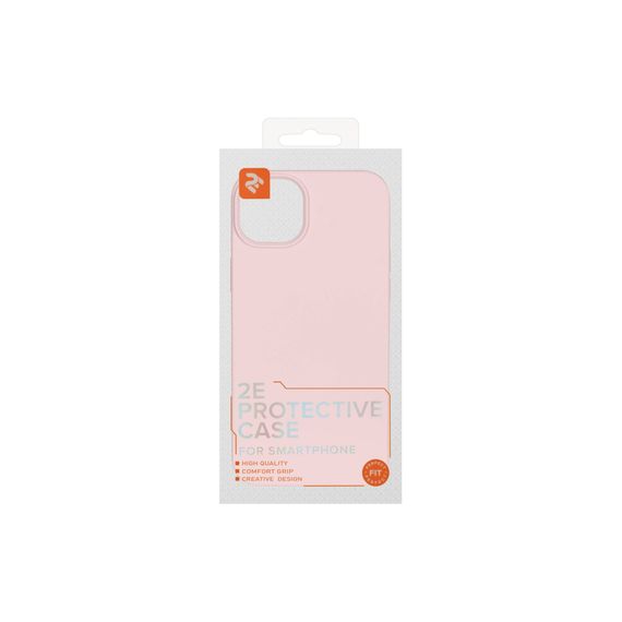 Чохол до мобільного телефона 2E Apple iPhone 14 Pro Max, Liquid Silicone, Rose Pink (2E-IPH-14PRM-OCLS-RP) | Зображення 2