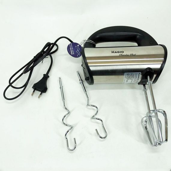 Миксер MAGIO MG-235, лучший ручной миксер, миксер для взбивания, миксер блендер ручной, миксер для кухни | Зображення 6