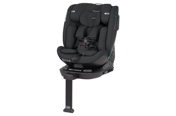 Автокрісло CRL-15101 "Meteorit" F Deepwater Grey i-Size 40-150 см ISOFIX, поворот, опорна стійка CARRELLO