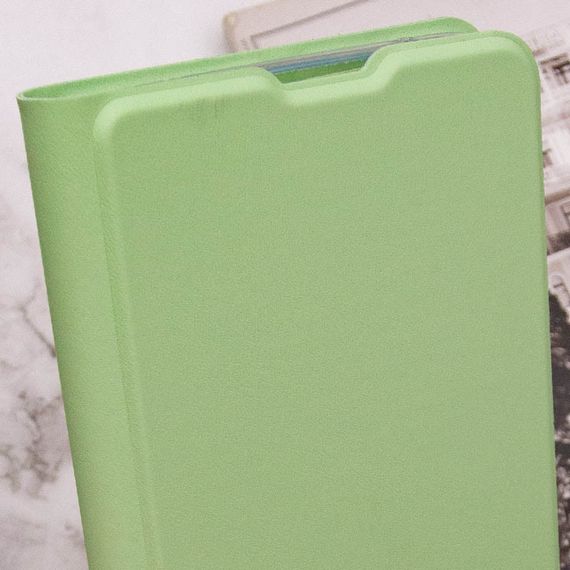 Шкіряний чохол-книжка GETMAN Elegant (PU) для Motorola Moto G14 М'ятний | Зображення 5