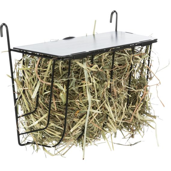 Забірник для сіна Trixie для гризунів з кришкою метал 20х18х12 см | Зображення 3