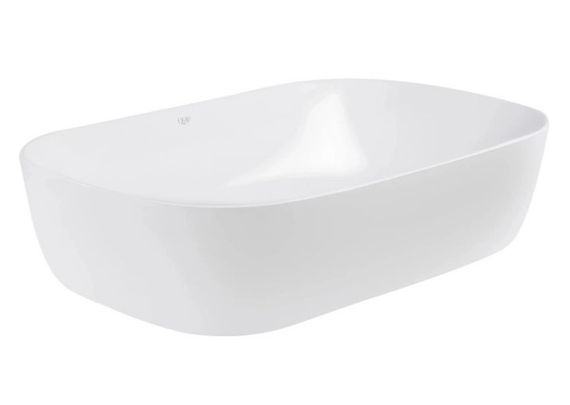 Комплект Qtap Robin: Раковина накладна прямокутна 600x390x150 мм White + Донний клапан PU02 (QT13112143PWN47297) | Зображення 4