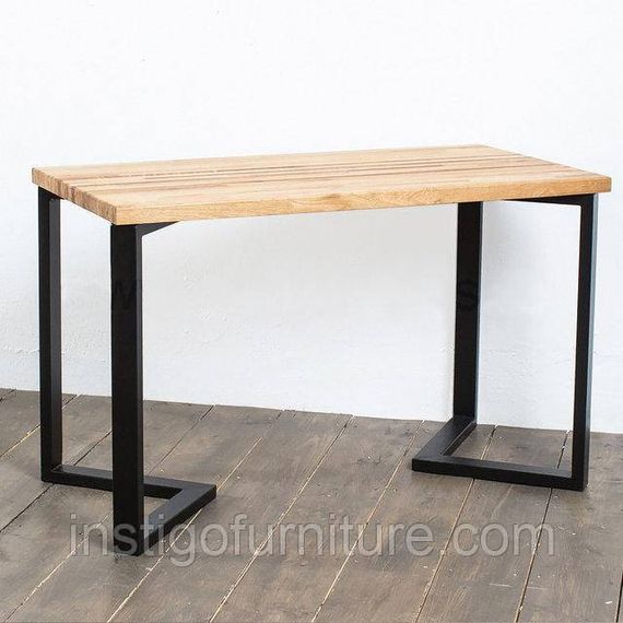 Комплект опор для столу з металу 566×325mm, H=730mm (профільна труба: 60x20mm)