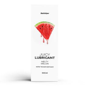 Лубрикант на водній основі Satisfyer Juicy Lubricant Melty Melon water based 300 мл Sex Aura