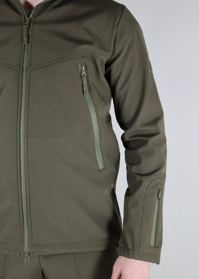 Тактичний демісезонний костюм Soft Shell UT олива | Зображення 2
