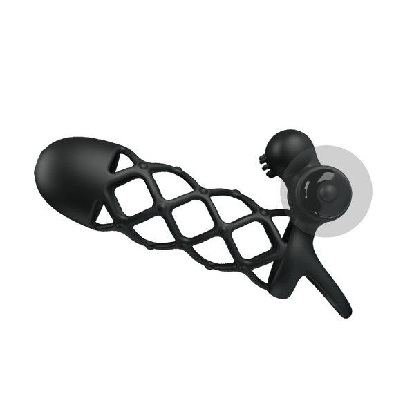 Насадка на член - Pretty Love Penis Sleeve I Black sexstyle | Зображення 7