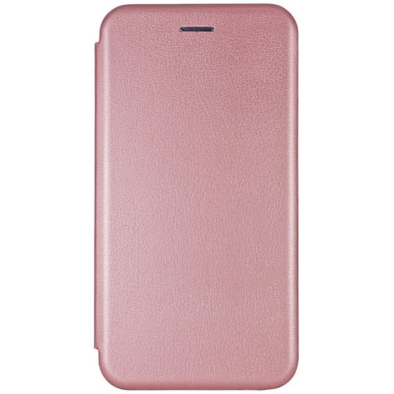 Кожаный чехол-книжка Classy для Xiaomi Redmi Note 8 / Note 8 2021 Rose Gold