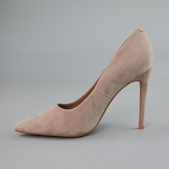 Туфлі човники жіночі 591454 Бежеві 36 37 38 39 40 | Зображення 2