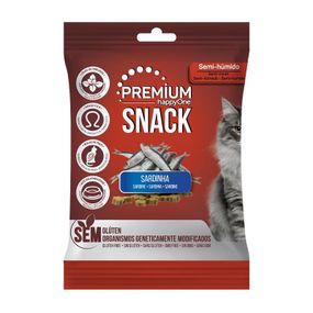 Ласощі для котів з сардиною Happy One Premium Cat Sardine Snack 50 гр