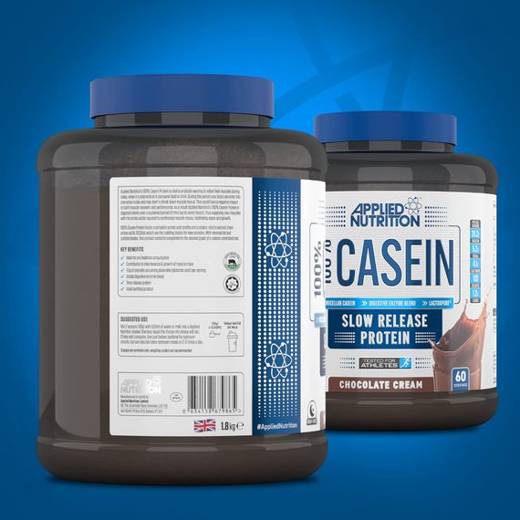 Протеїн Applied Nutrition 100% CASEIN 1.8KG (CHOCOLATE) | Зображення 1