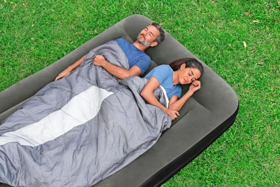 Надувне ліжко з підголовником  203x152x36 см, Bestway 67699 | Зображення 8