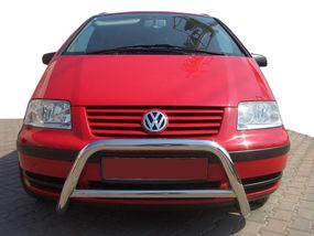 Кенгурятник WT005 (нерж) для Ford Galaxy 1995-2006 рр