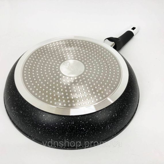 Сковорода для жарки на индукционной плите UNIQUE, Сковорода качественная на плиту, Сковороду для варки IK-43