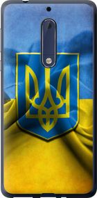 Чехол на Nokia 5 Флаг и герб Украины 1 "375u-804-17620"