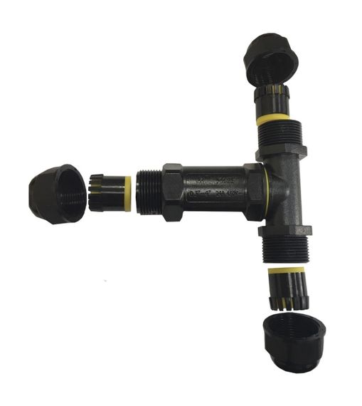 Соединитель кабельный ЗК-М685-T 2P 24А 0.5-4.0 IP68 Ny95503719 | Зображення 1