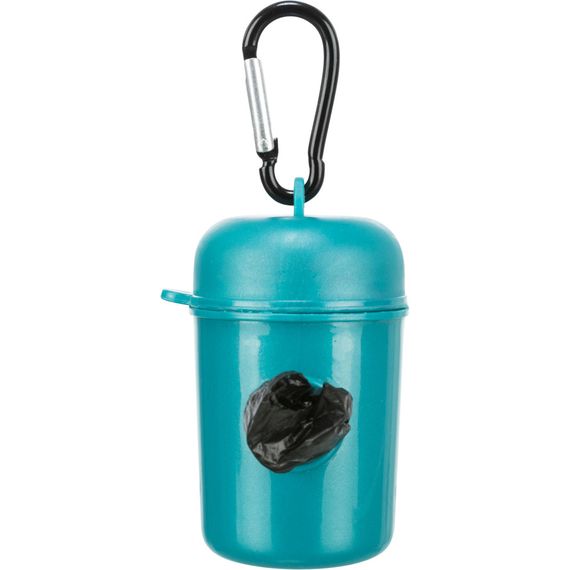 Контейнер Trixie для збиральних пакетів пластиковий з 2 рулонами пакетів для фекалій розмір М 20 шт/рулон | Зображення 1