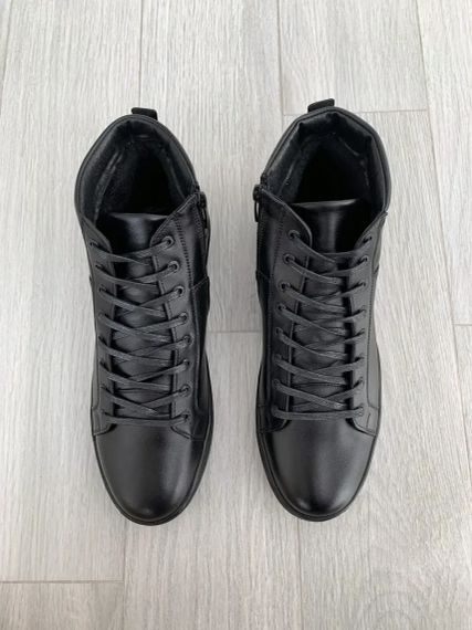 Шкіряні черевики на шнурку великого розміру 49 розмір | Зображення 4