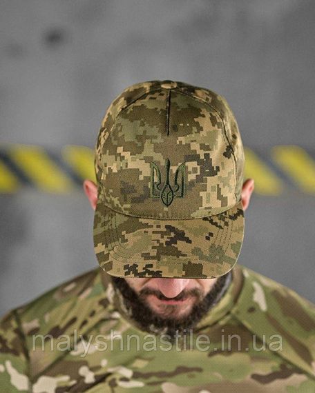 Бейсболка пиксель герб ДЛ6518 | Зображення 1
