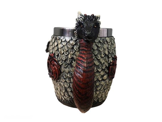 Кухоль Чашка Гра Престолів Fire and Blood Targaryen 3D Будинок Таргарієн Таргарієнси | Зображення 5