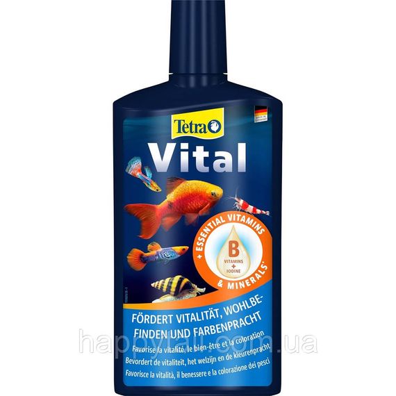 Засіб Tetra Vital вітамінізований кондиціонер для акваріумної води 100 мл
