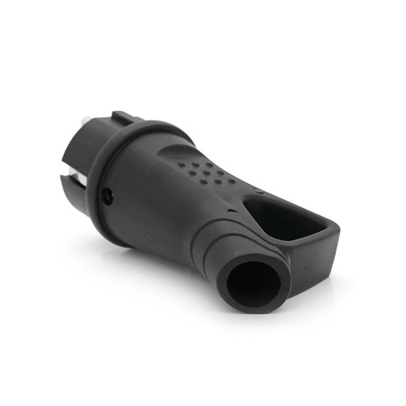 Вилка з заземленням, 16A 250V, IP44 0003, Black Q16 | Зображення 1
