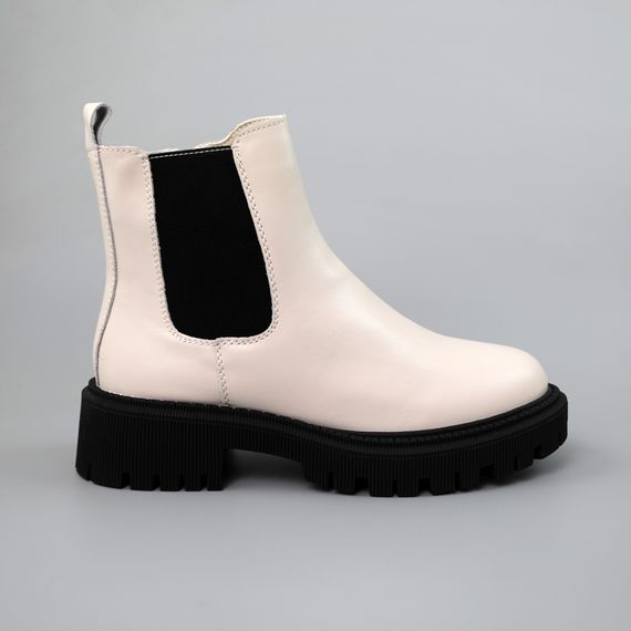 Челсі жіночі шкіряні 589723 Бежеві 36 37 38 39 40 41