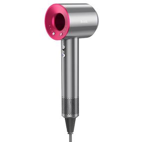 Фен для волос Hoco HP11 Plus с отрицательной ионизацией (1600W) Rose Red