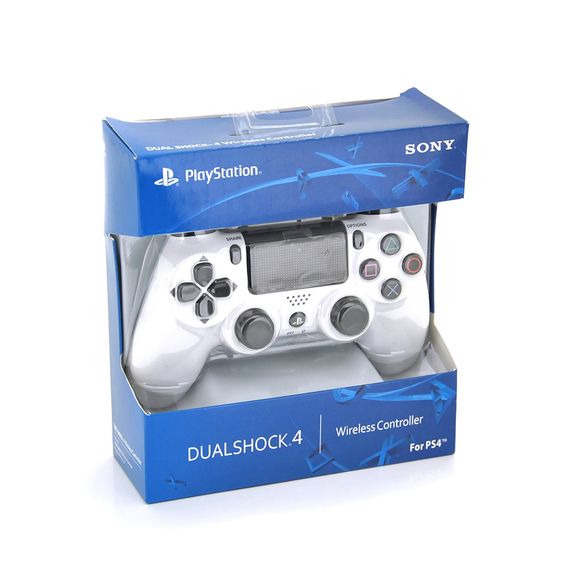 Бездротовий геймпад для PS4 SONY Wireless DUALSHOCK 4 (White), 3.7V, 500mAh, Blister | Зображення 4