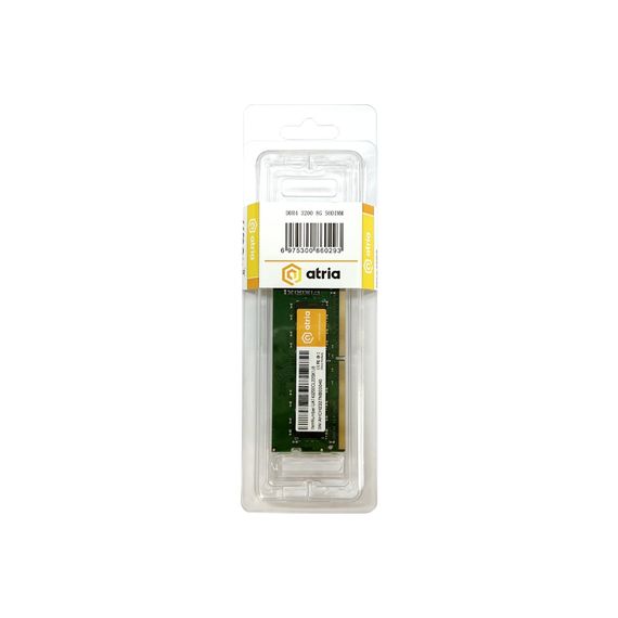 Модуль пам'яті для ноутбука SoDIMM DDR4 8GB 3200 MHz ATRIA (UAT43200CL22SK1/8) | Зображення 2