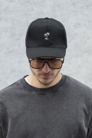Кепка бейсболка тракер Without з принтом Palm Black
