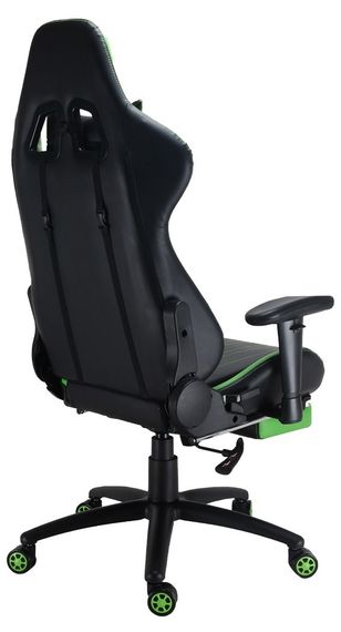 Кресло геймерское GT Racer X-2534-F BlackGreen | Зображення 8