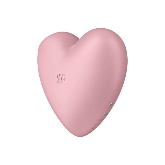 Вакуумний стимулятор - Satisfyer Cutie Heart Light Red Sex Aura | Зображення 5