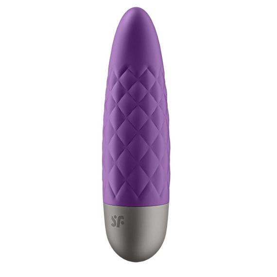 Мінівібратор Satisfyer Ultra Power Bullet 5 (Фіолетовий): Ультра-потужний, з широкою головкою для точної стимуляції | Зображення 1