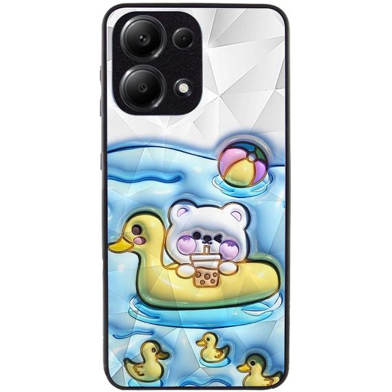 TPU+PC чехол Prisma Fluffie для Xiaomi Poco X6 / Note 13 Pro 5G Ducklings | Зображення 1