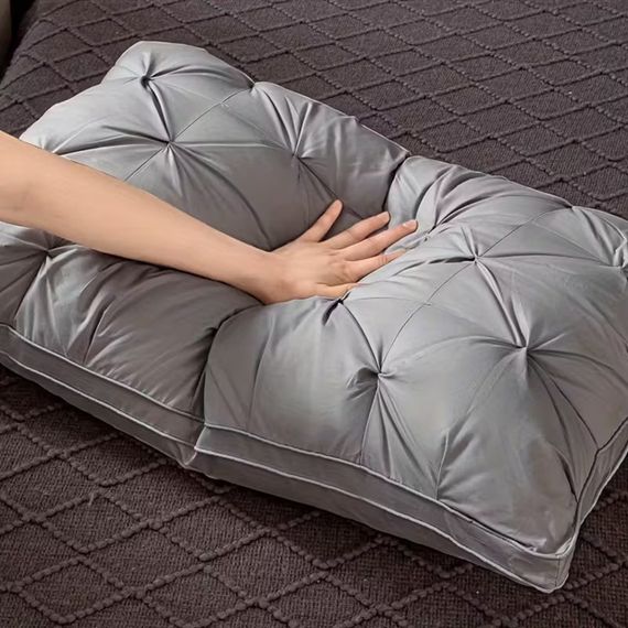 Подушка тесто из из полиефирного волокна Hotel pillow 19536 50х70 см серая | Зображення 2