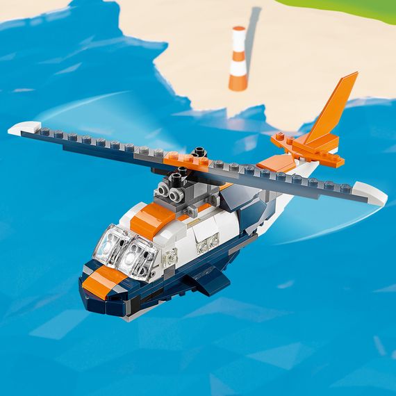 Конструктор LEGO Creator Надзвуковий літак 215 деталей (31126) | Зображення 6