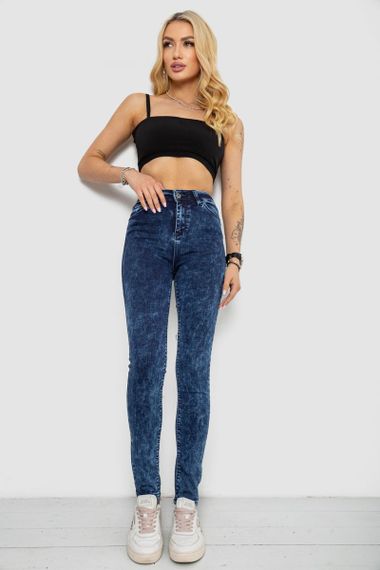 Джинсы женские Skinny, цвет синий, 182R3428 | Зображення 1