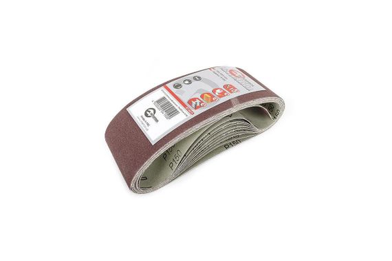 Лента шлифовальная Intertool - 75 х 533 мм Р150 (10 шт.) (BT-0415) | Зображення 2