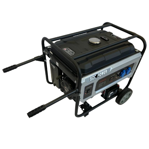 Генератор бензиновий 5,0/5,5 кВт 25 л 4-х тактний ручний/електричний 220V SGC POWER GS 6500 (EU) GS6 | Зображення 1