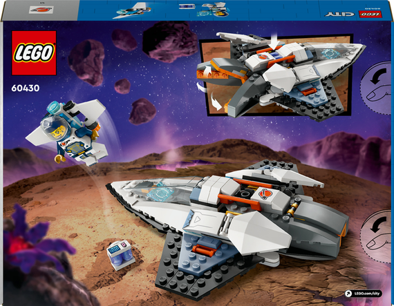 Конструктор LEGO City Межзвездный космический корабель 240 деталей (60430) ff | Зображення 4