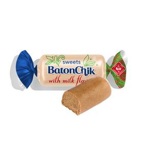 Цукерки БатонChik зі смаком молока 1000 г (214229)