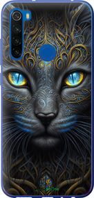 Чохол на Xiaomi Redmi Note 8T Кішка "5548u-1818-2448"