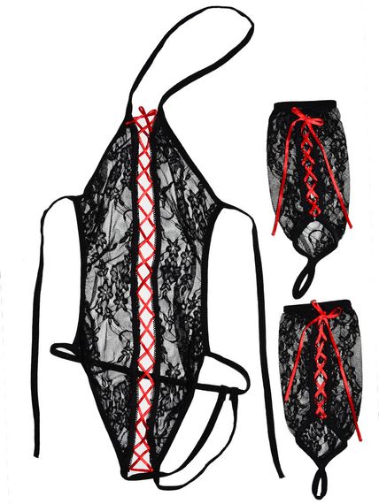 Пеньюар Боді Монокіні Babydoll 46 M/L 1552 | Зображення 6
