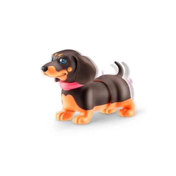 Інтерактивне цуценя Грайлива Такса PETS ALIVE 9530SQ1-3 ходить веляє хвостиком | Зображення 1